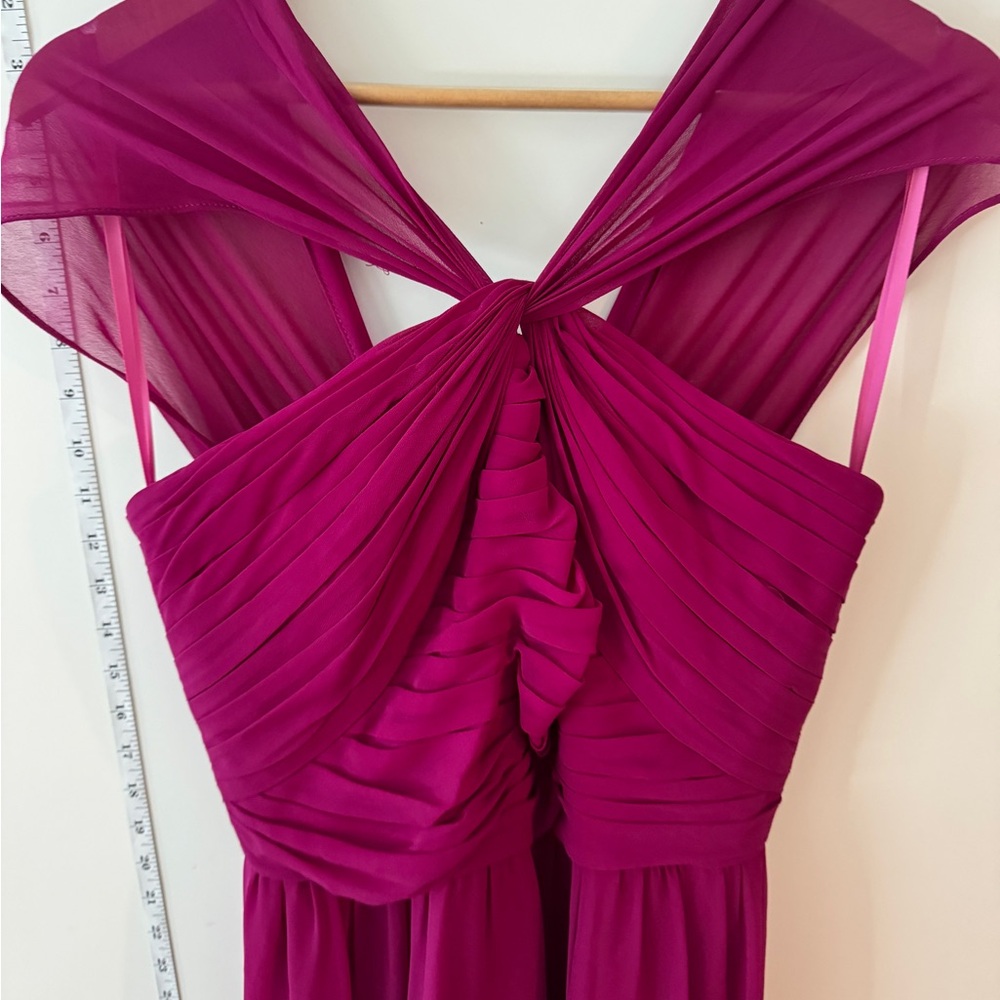 Lauren Ralph Lauren Pink Ruched Halter Dress
